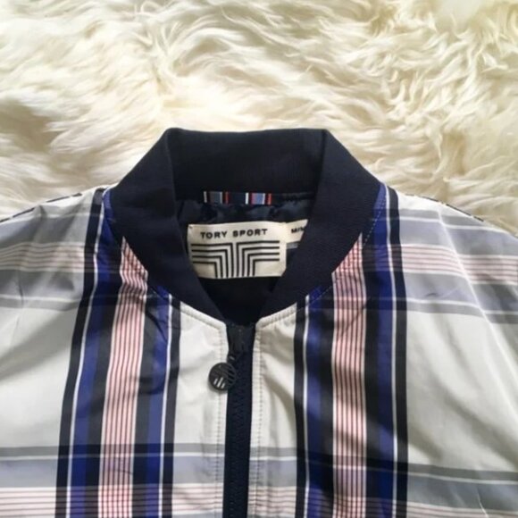 Tory Burch Blouson bomber jacket sport taille Small - Picture 3 of 5
